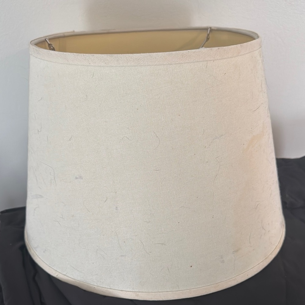 Cream Fabric Lampshade